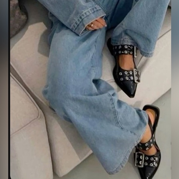 Women's Peyton Double Buckle Slingback
Flats with Memory Foam Insole.Wild
Fable - Picture 2 of 6